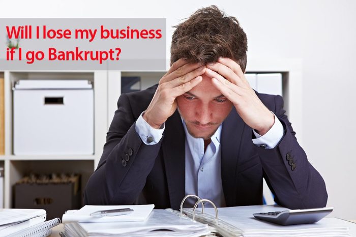 Going Bankrupt in Australia - Will I lose my business if I go bankrupt